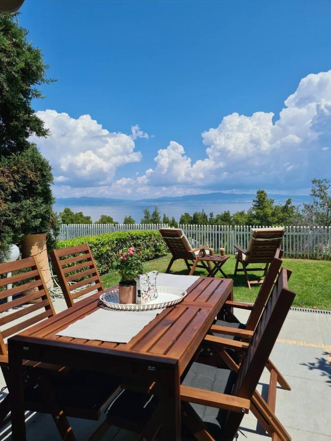 Janis Seaview Villa Неа-Фокеа Экстерьер фото